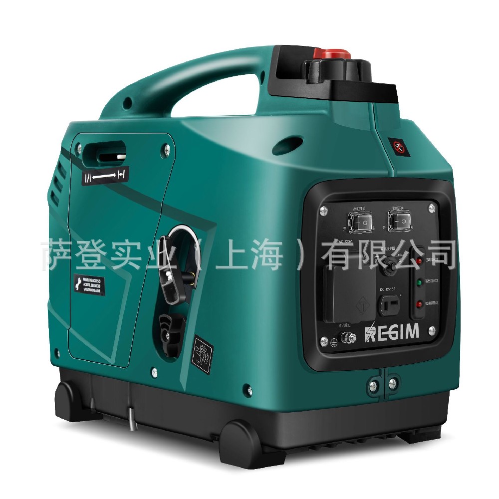 雷吉姆小型2KW静音汽油家用发电机便携式